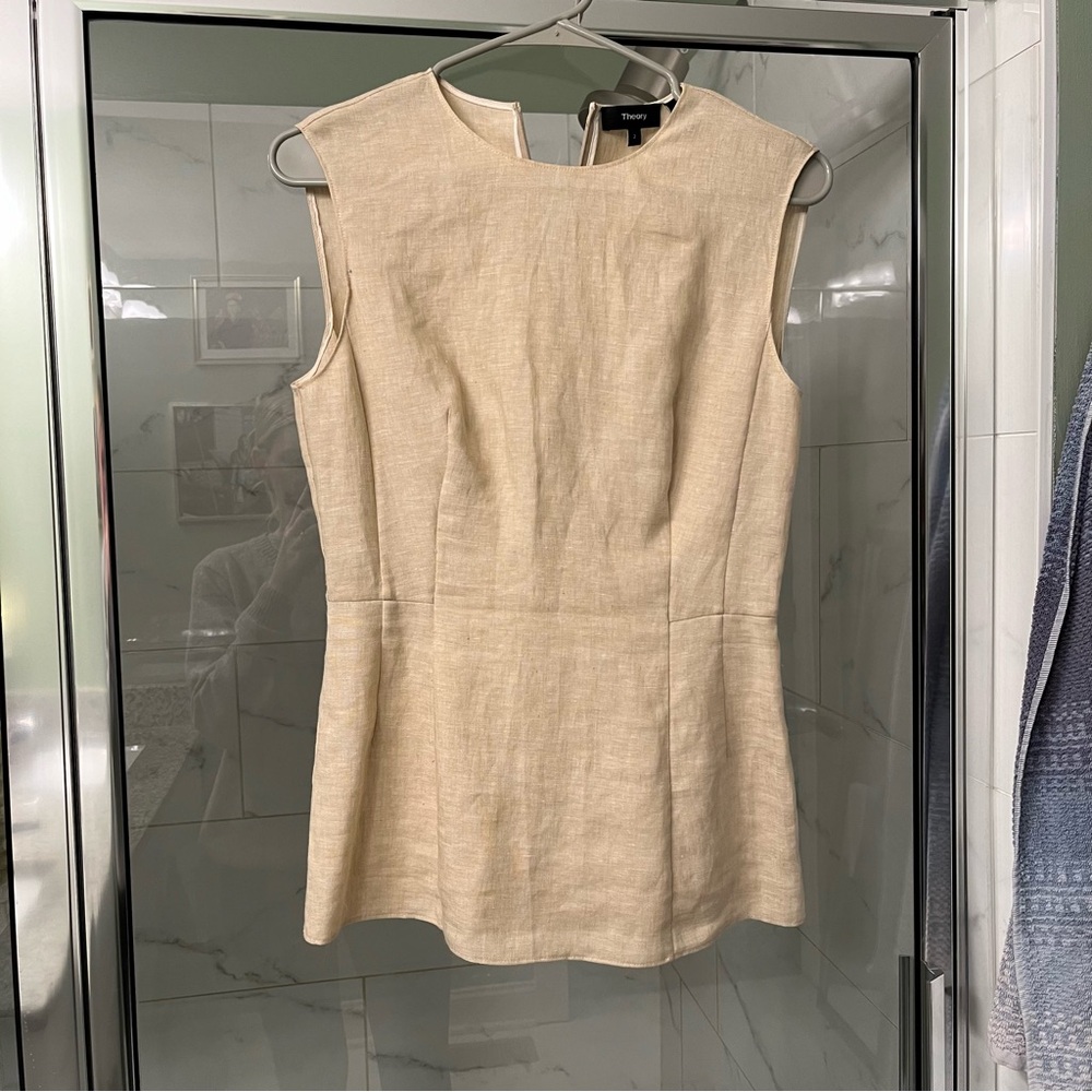 Theory linen tank